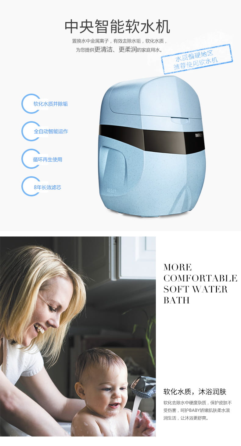 愛瑪特中央智能軟水機IMT-S2